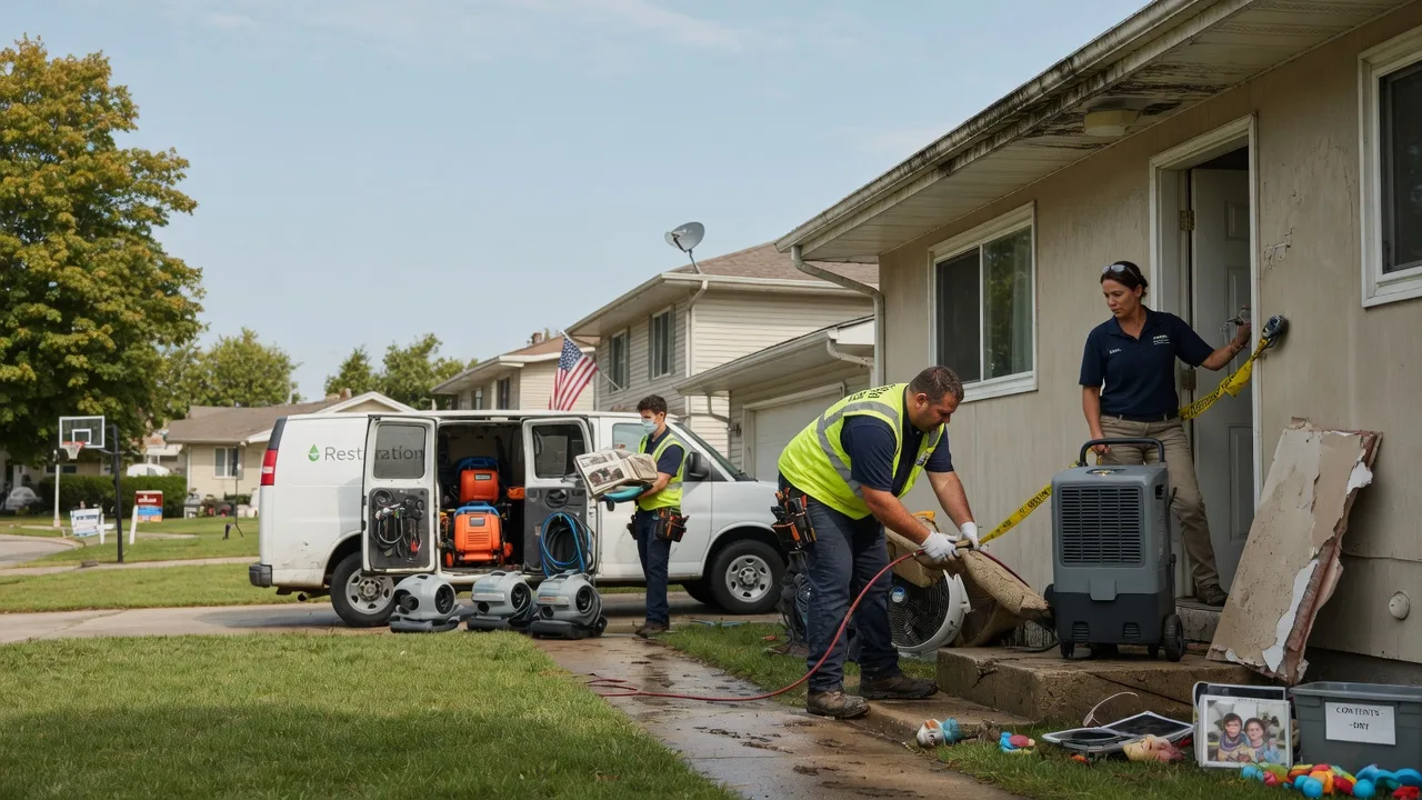 Water Damage Restoration in Bristol, TN near me